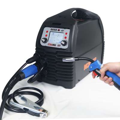 Portable Synergic Inverter igbt welder Mig mag tig mma 200 Co2 gas welding machine