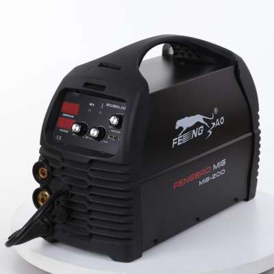 DECAPOWER 110V/220V Professional IGBT Inverter  MIG MAG TIG MMA WITH GAS and GASLESS 4 in 1 200A TRIX  Welder