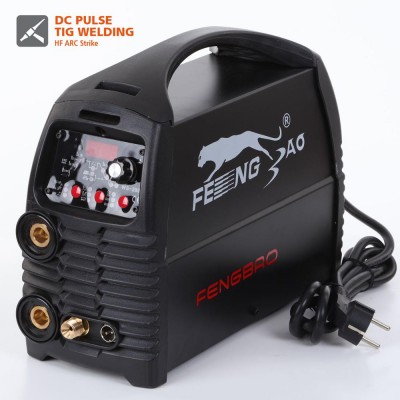 Single phase AC 220V 200 Amp IGBT Inverter DC pulse TIG welder MMA ARC welding machine for aluminium stainless steel